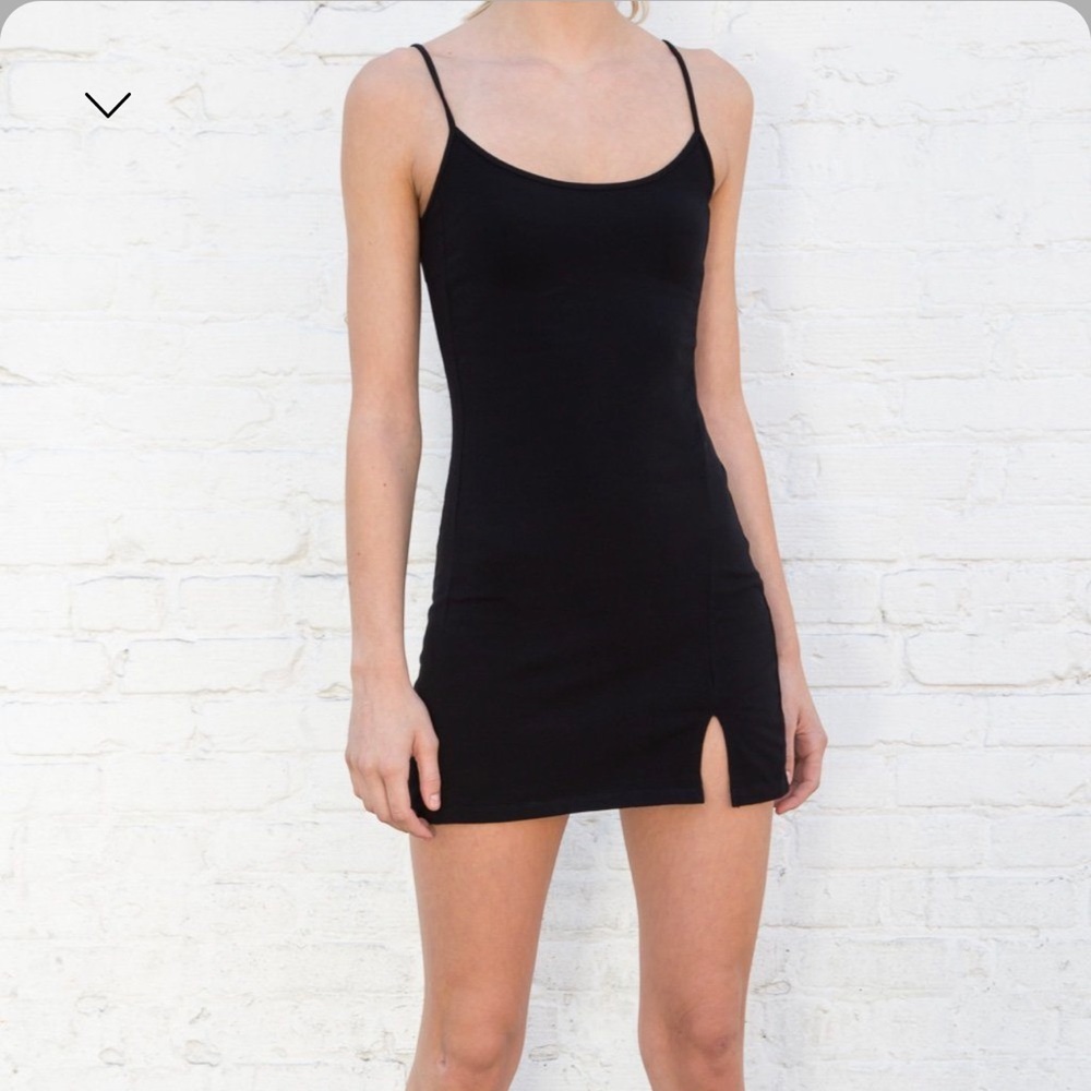 brandy melville kyran dress black XS-S